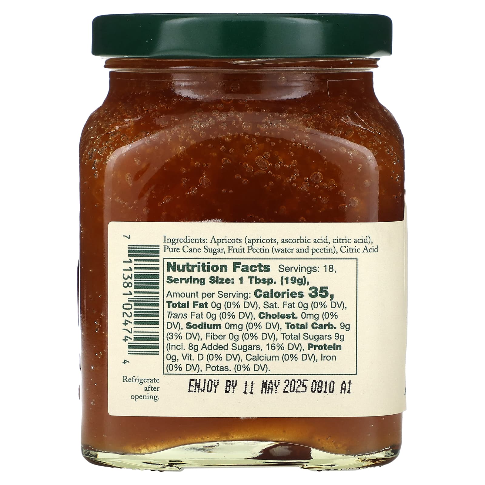 Stonewall Kitchen, Apricot Jam, 12.25 oz (347 g) - Image 2