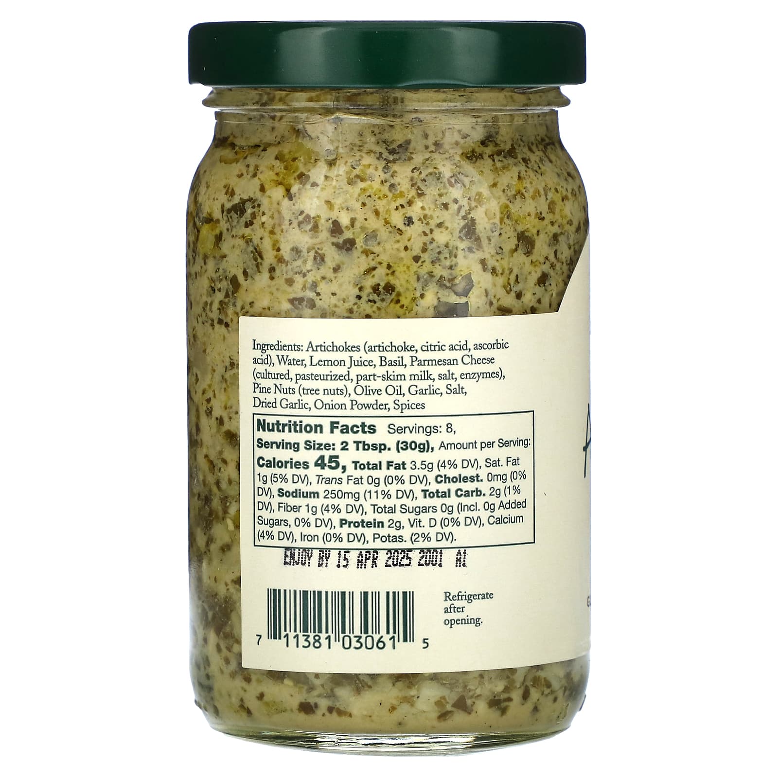Stonewall Kitchen, Artichoke Pesto, 8 oz (227 g) - Image 2