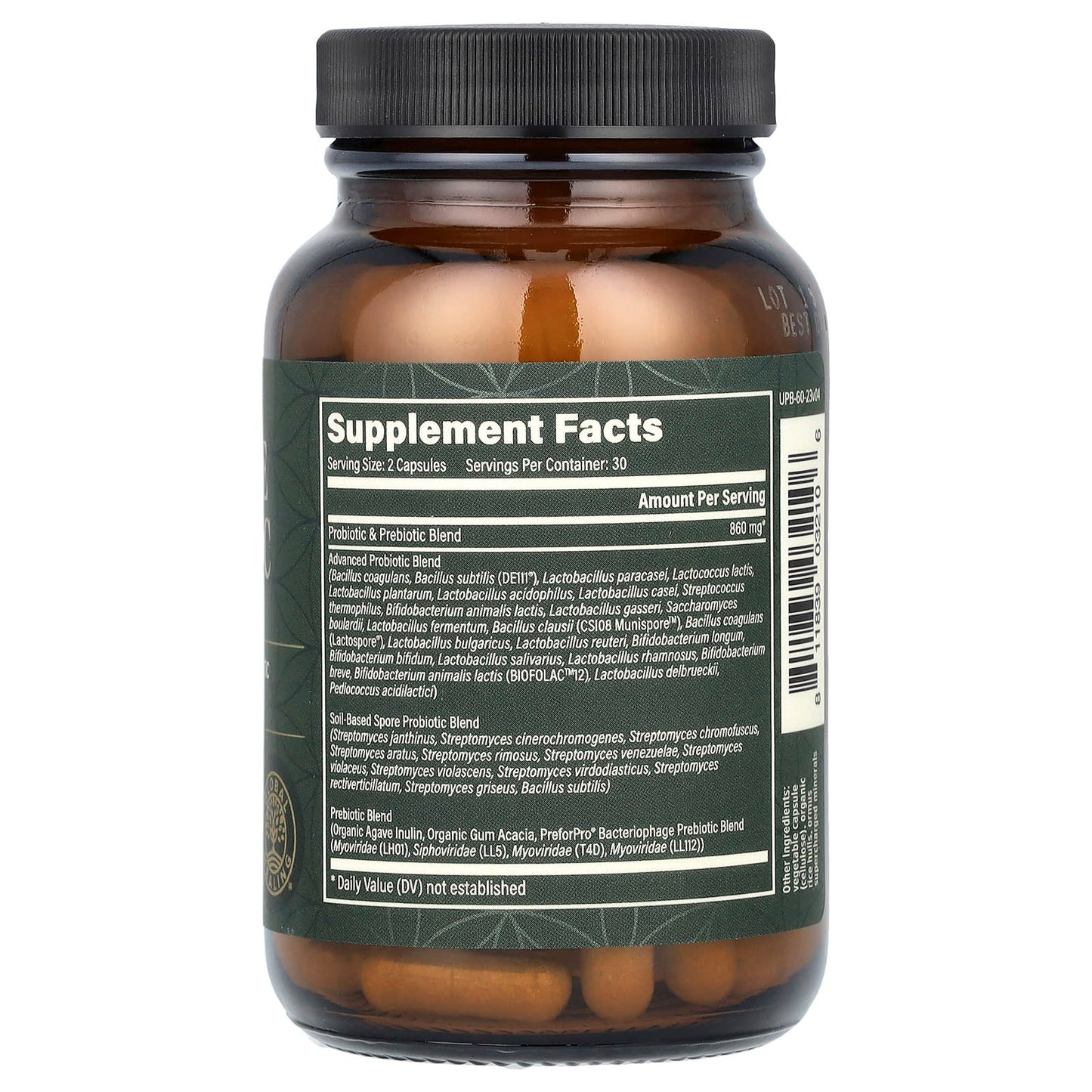 Unlock Optimal Digestion with Global Healing's 100 Billion CFU Probiotic - Image 2