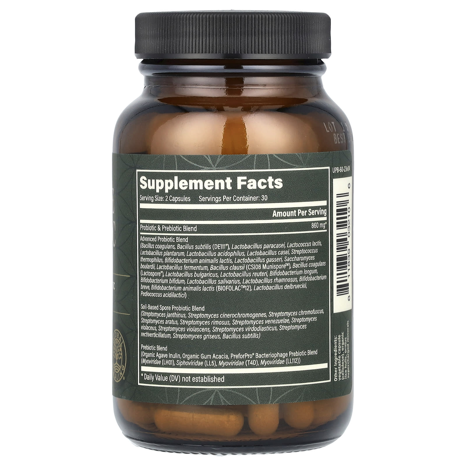 Unlock Optimal Digestion with Global Healing's 100 Billion CFU Probiotic - Image 2