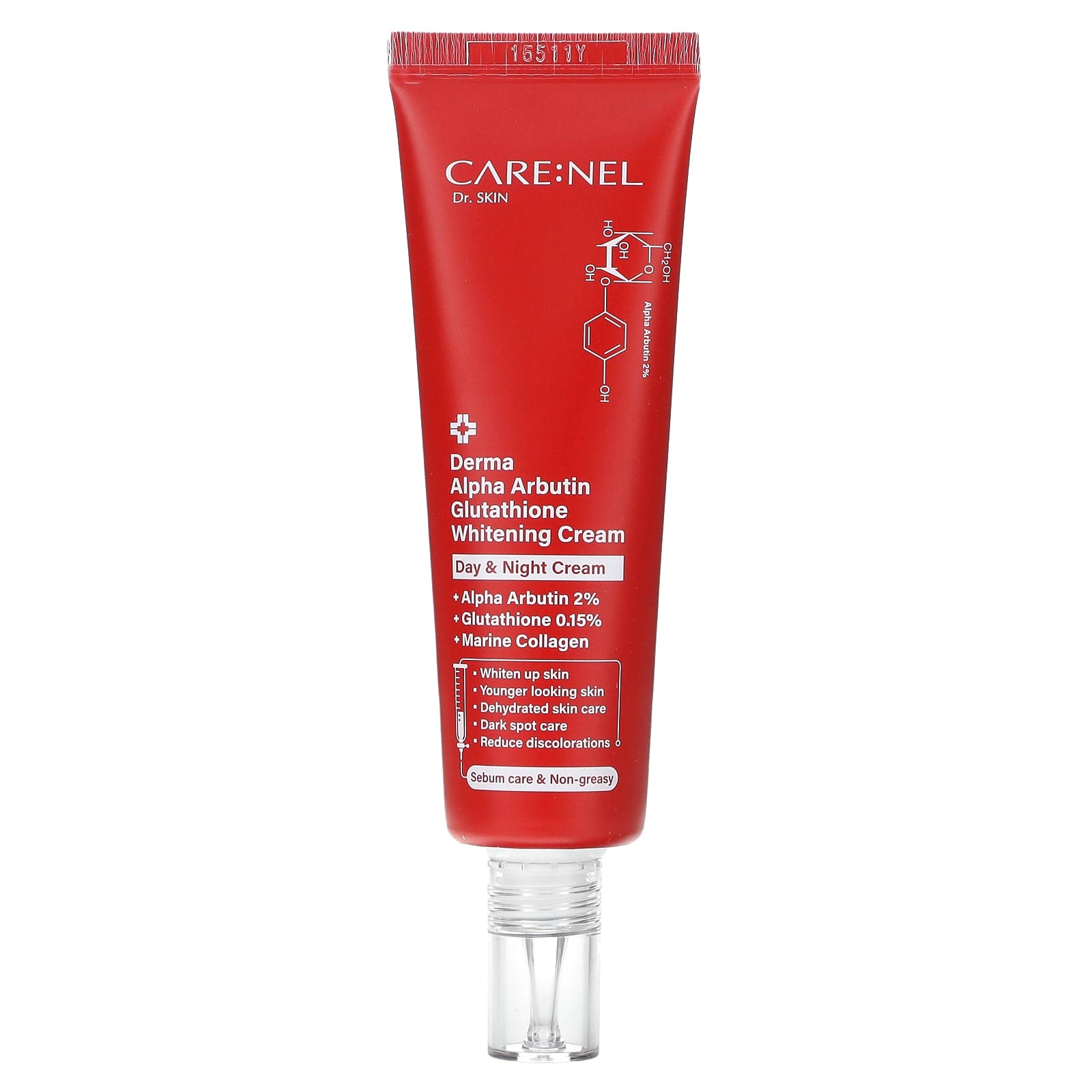 Derma Alpha Arbutin Glutathione Whitening Cream, 45ml by Care:Nel - Image 1