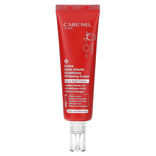 Derma Alpha Arbutin Glutathione Whitening Cream, 45ml by Care:Nel - Image 1