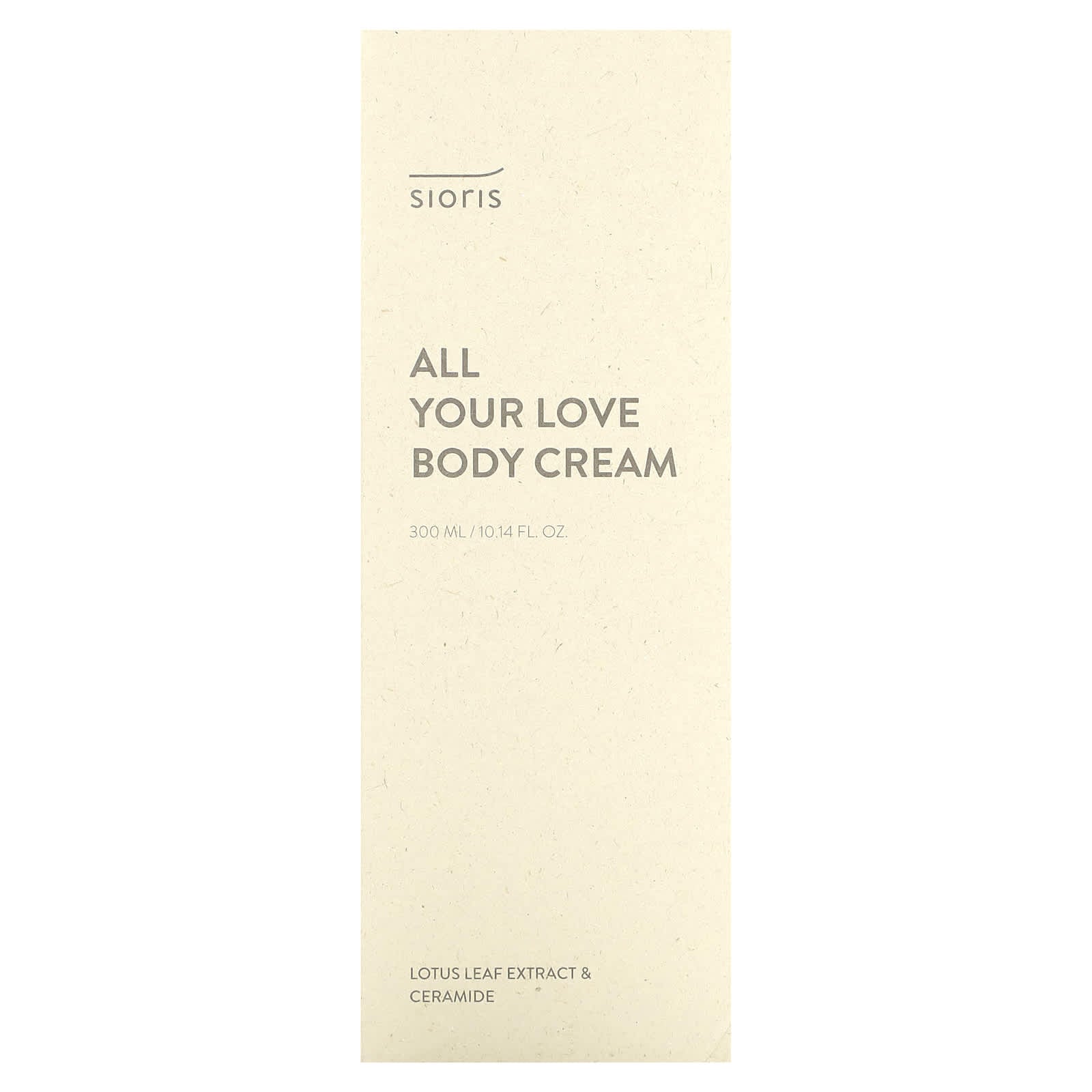 Sioris, All Your Love Body Cream, 10.14 fl oz (300 ml) - Image 2