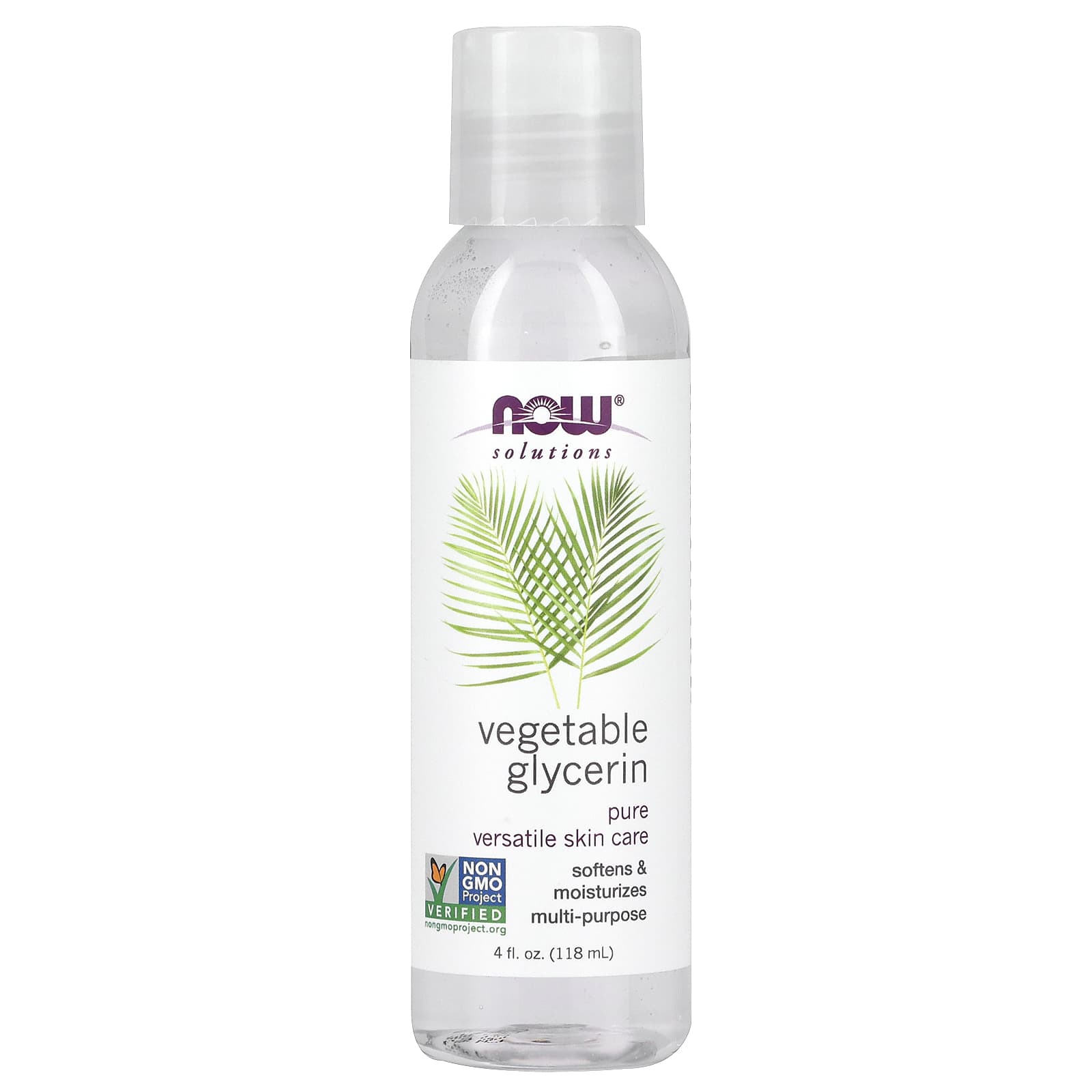 NOW Foods, Vegetable Glycerin, 4 fl oz (118 ml) - Image 1