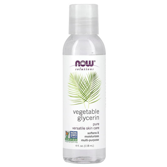 NOW Foods, Vegetable Glycerin, 4 fl oz (118 ml) - Image 1