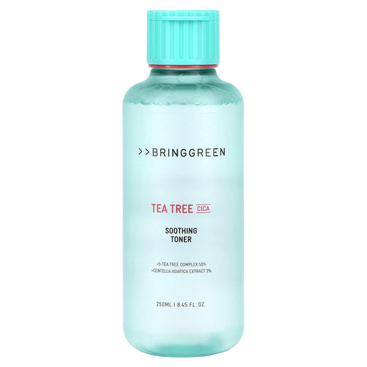 Bringgreen Tea Tree Cica Soothing Toner for Acne-Prone Skin, 8.45 fl oz - Image 1