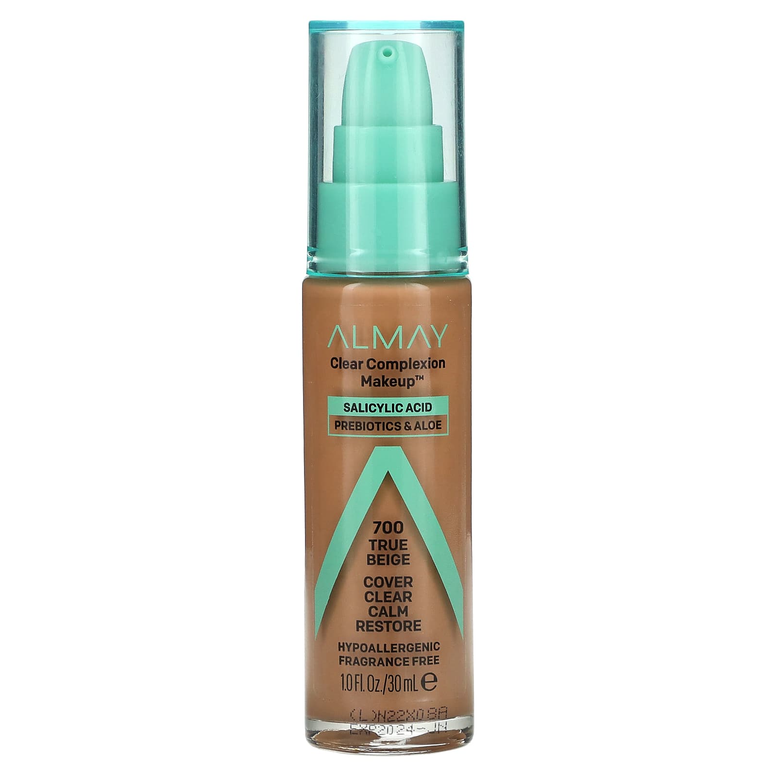 Almay Clear Complexion Makeup, 1 fl oz (30 ml), True Beige - Acne Treatment - Image 1