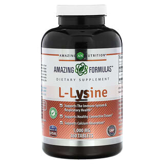 Boost Immune Response with Amazing Nutrition L-Lysine Supplements