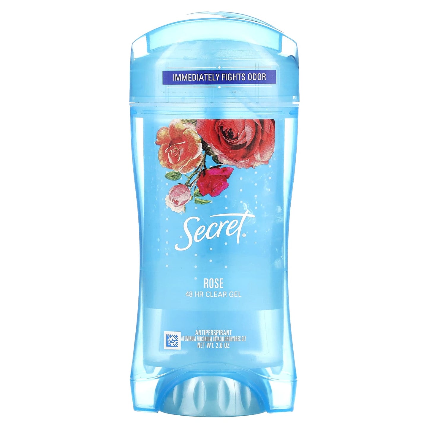 Secret, 48 Hour Clear Gel Deodorant, Rose , 2.6 oz - Image 1