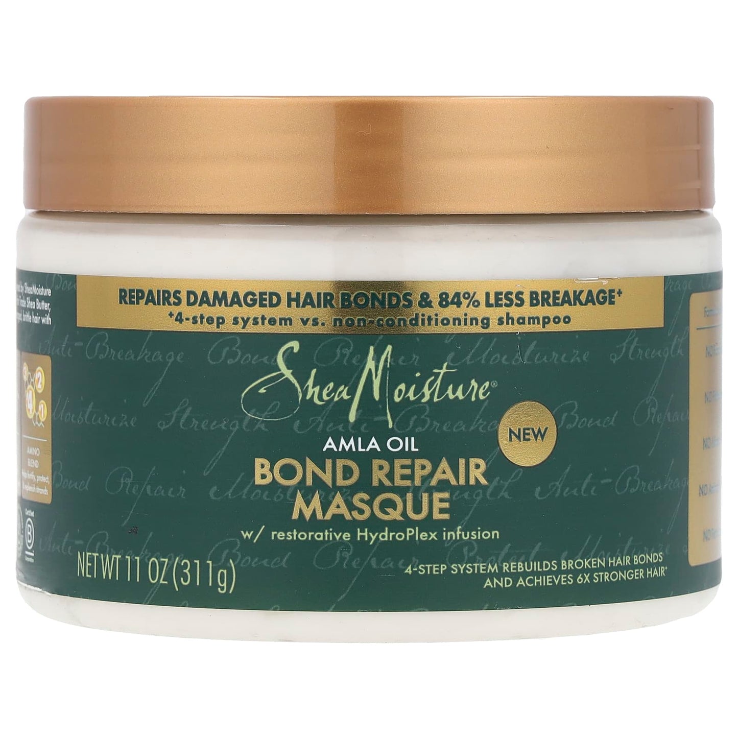 SheaMoisture, Bond Repair Masque, Amla Oil, 11 oz (311 g) - Image 1