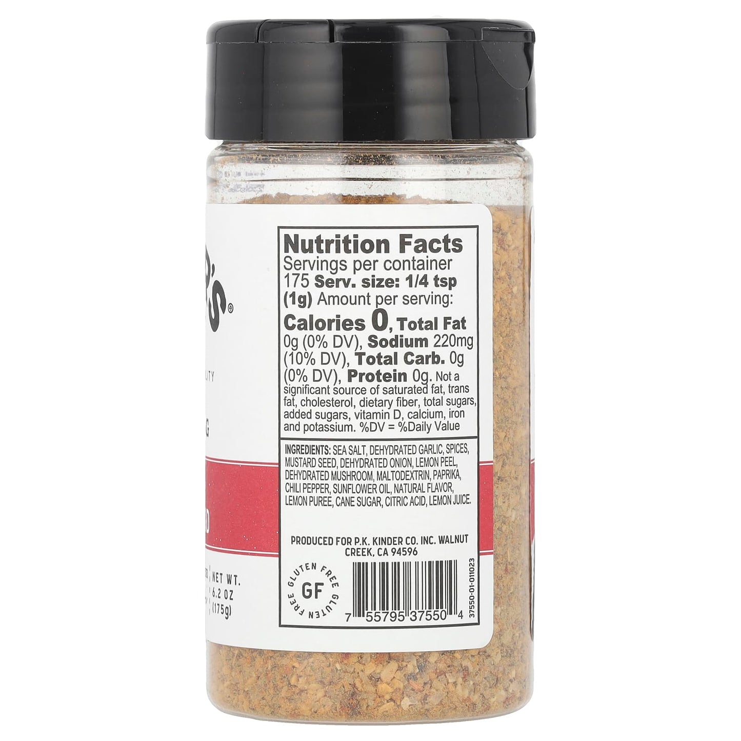 KINDER'S, Seasoning, The Steak Blend, 6.2 oz (175 g) - Image 2