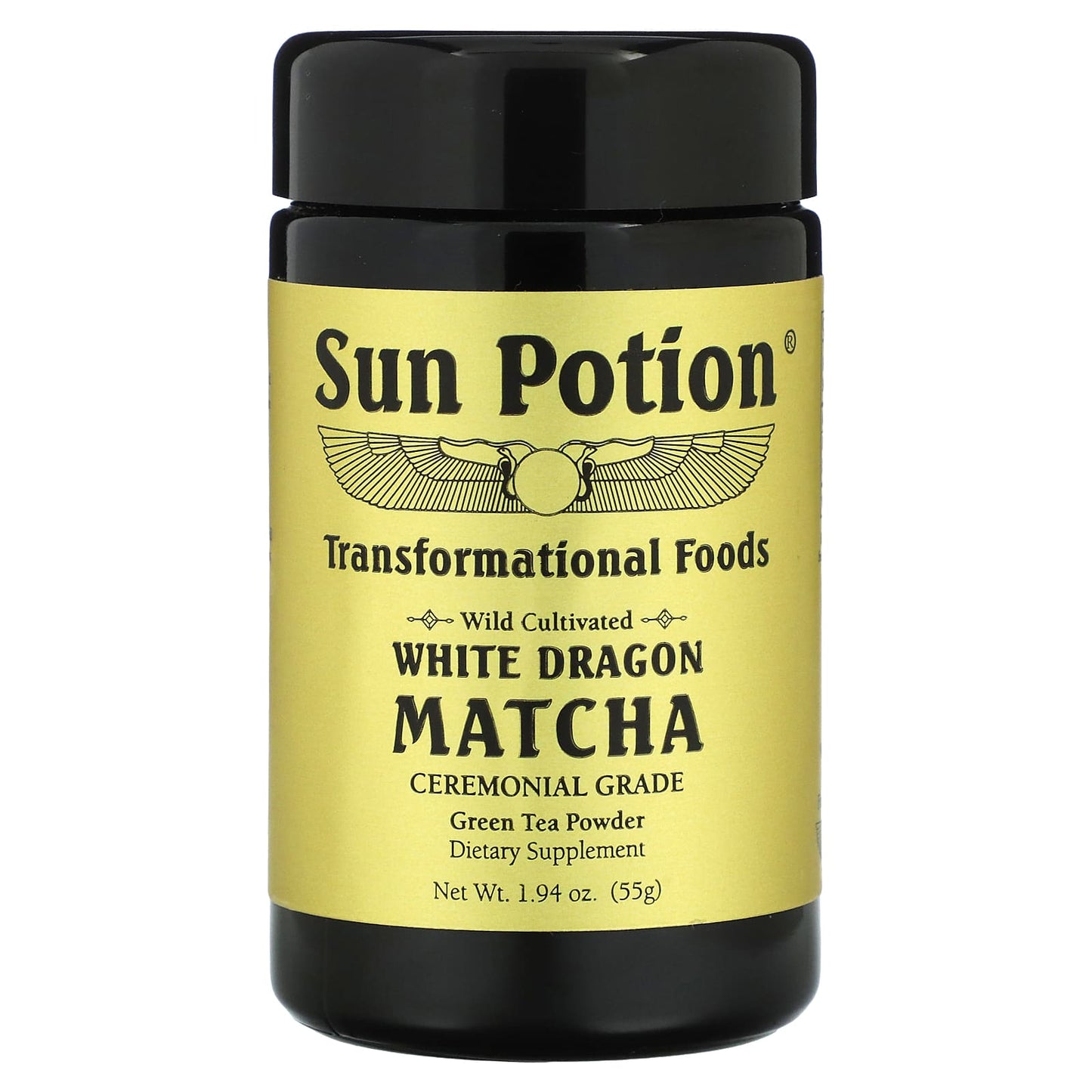 Sun Potion, Wild Cultivated, White Dragon Matcha, Ceremonial Grade, Green Tea Powder, 1.94 oz (55 g) - Image 1