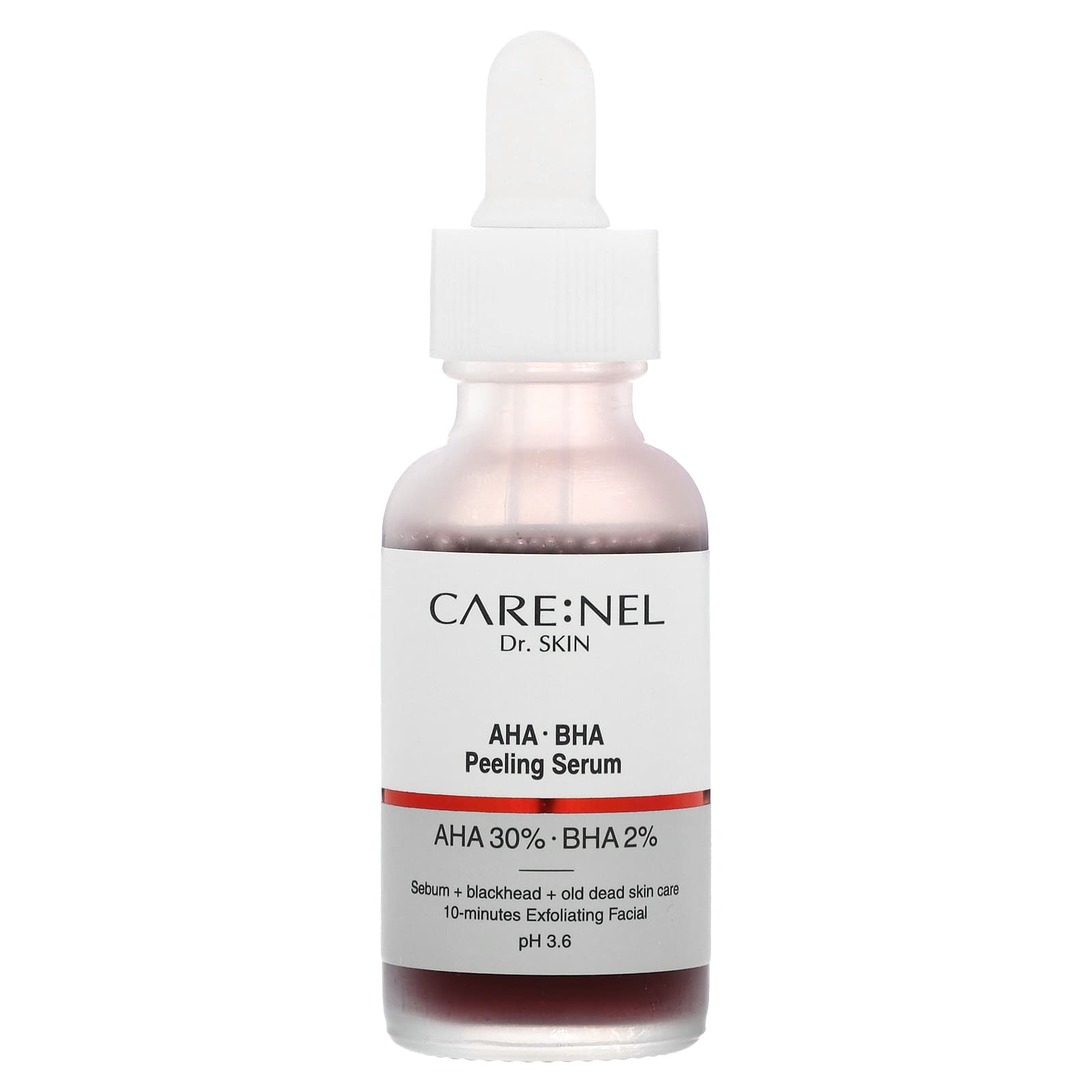Smooth Skin with AHA-BHA Peeling Serum by Care:Nel | 1 fl oz (30 ml) - Image 1
