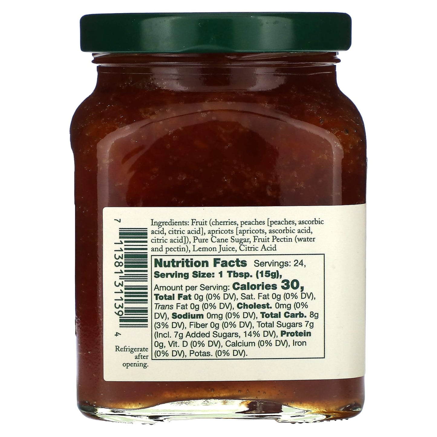 Stonewall Kitchen, Peach Apricot Cherry Jam , 12.5 oz (354 g) - Image 2