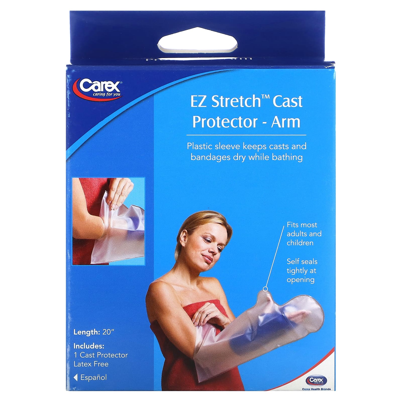 Carex Cast Protector - Waterproof Cast Cover for Adults & Children - Image 1