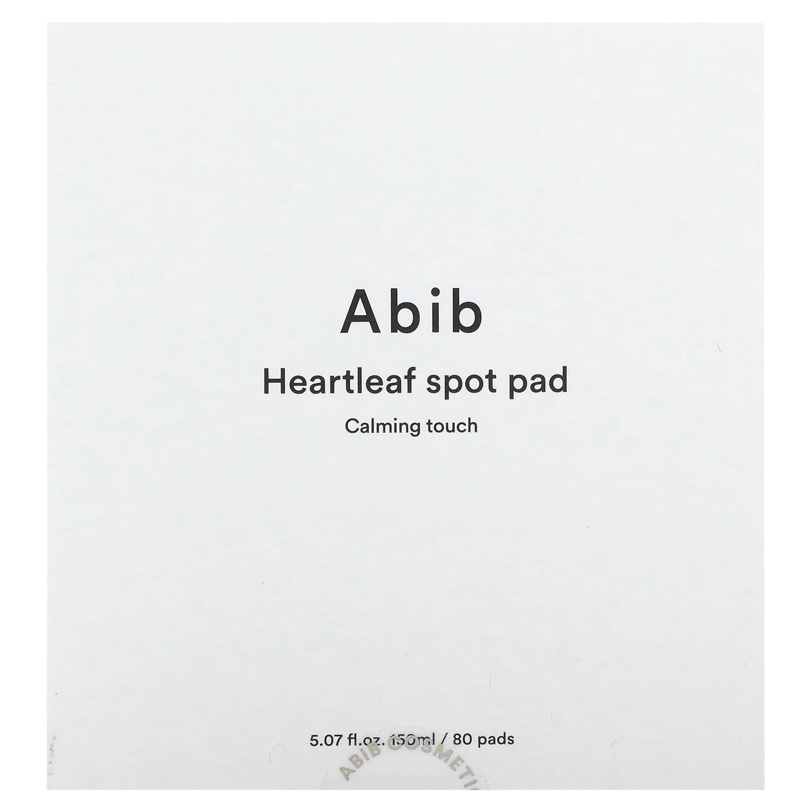 Abib Heartleaf Spot Pads for Sensitive Skin, 80 Count, 5.07 fl oz - Image 2