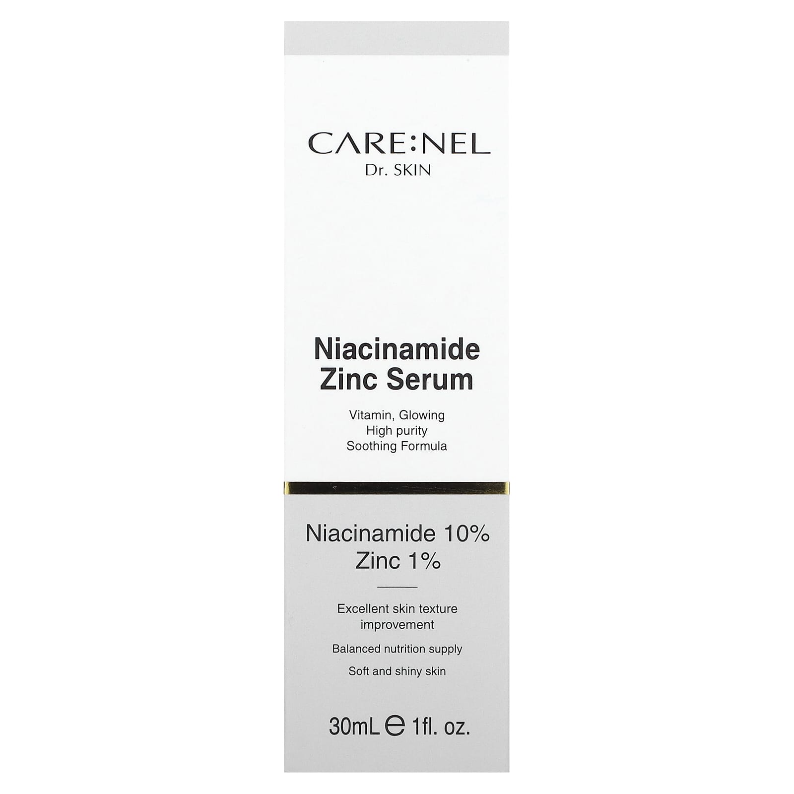 Niacinamide & Zinc Serum for Glowing Skin, 1 oz (30 ml) - Image 2