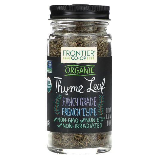 Organic French Thyme Leaf, USDA & Kosher Certified, Non-GMO - Image 1