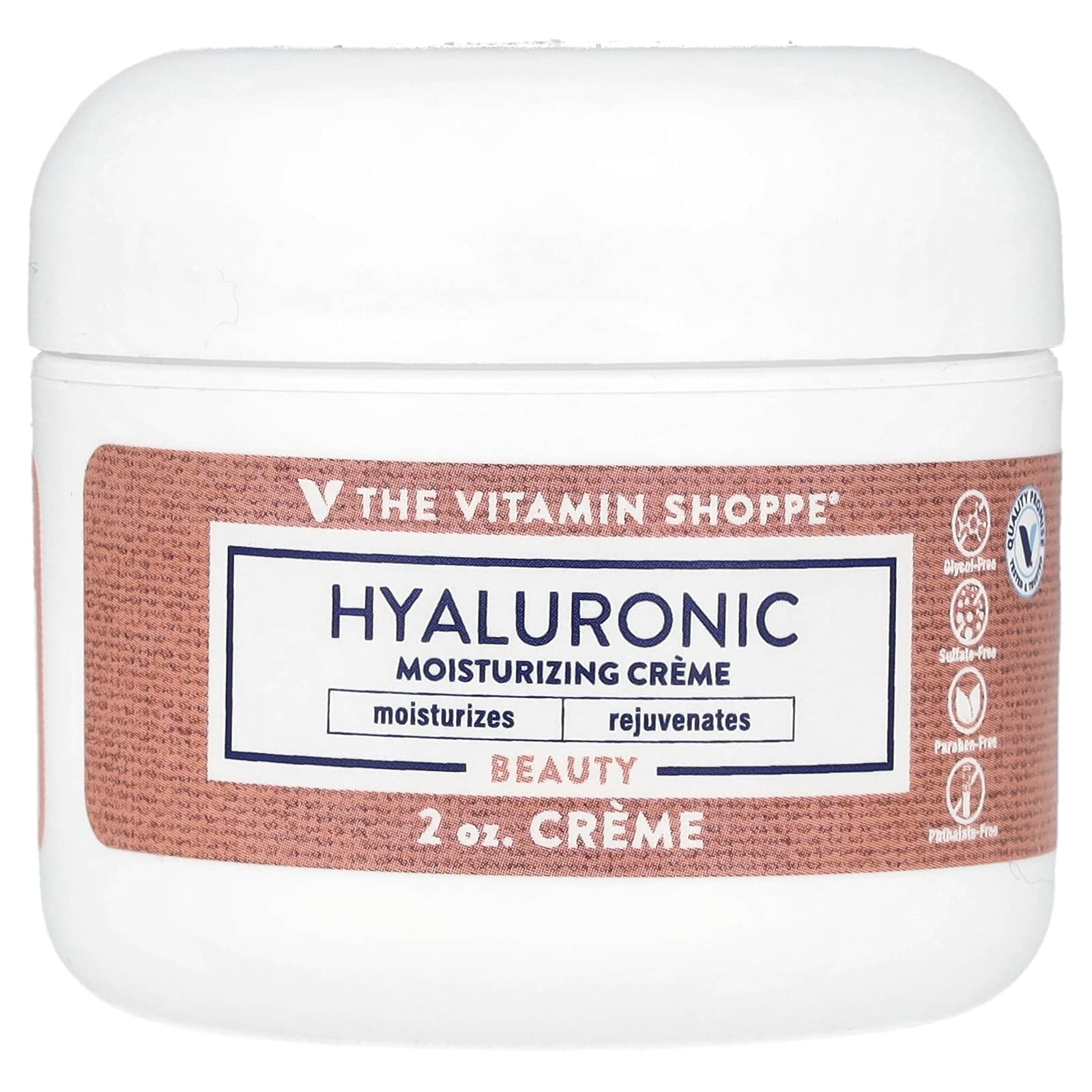 The Vitamin Shoppe, Hyaluronic Moisturizing Creme, 2 oz - Image 1