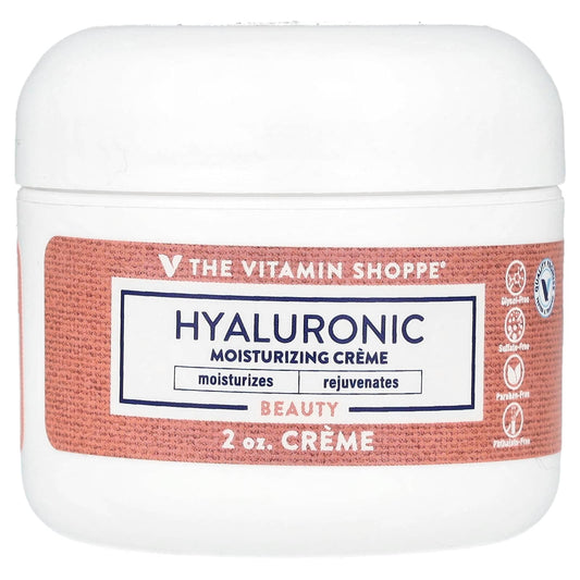 The Vitamin Shoppe, Hyaluronic Moisturizing Creme, 2 oz - Image 1