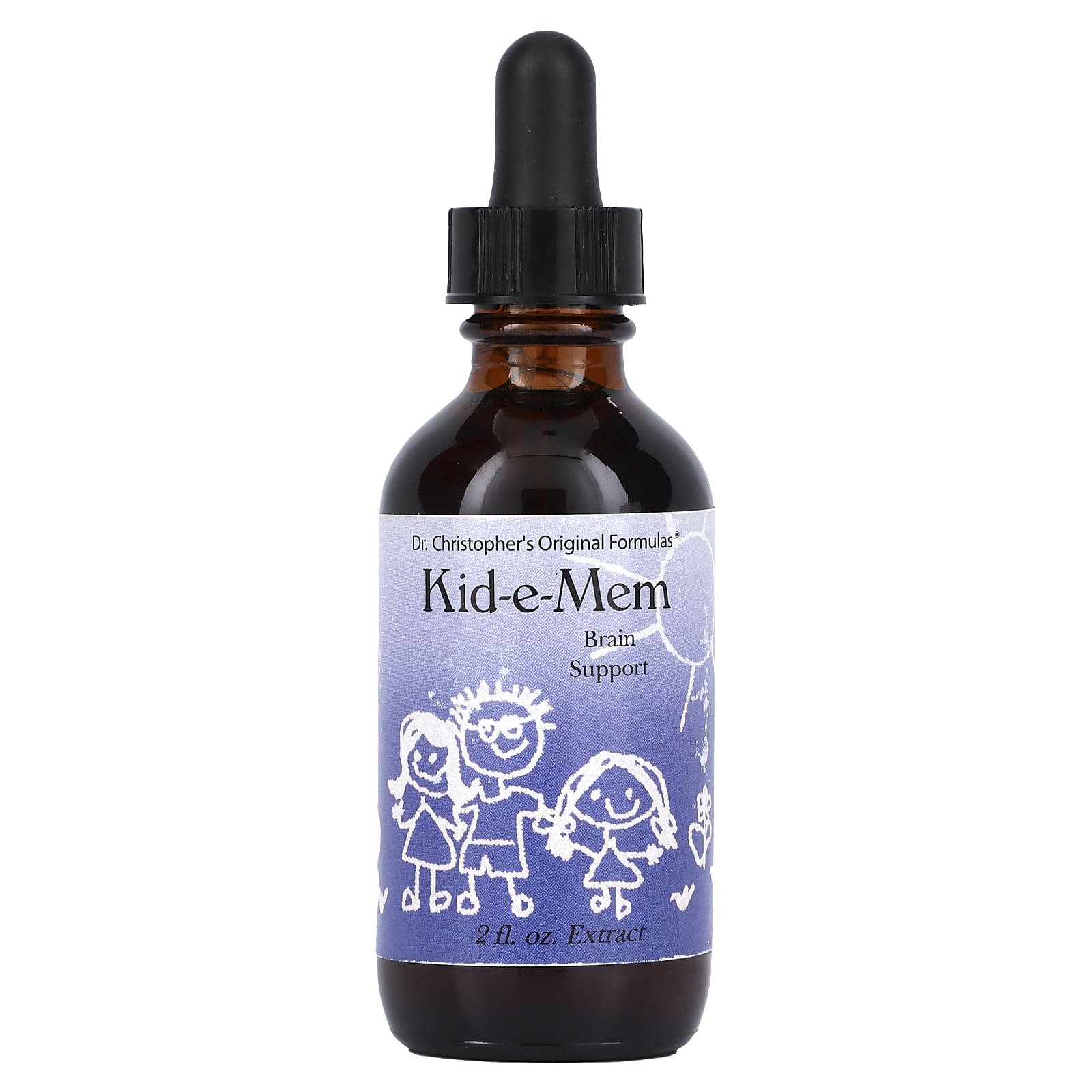 Christopher's Original Formulas Kid-e-Mem Brain Support Supplement 2 fl oz - Image 1