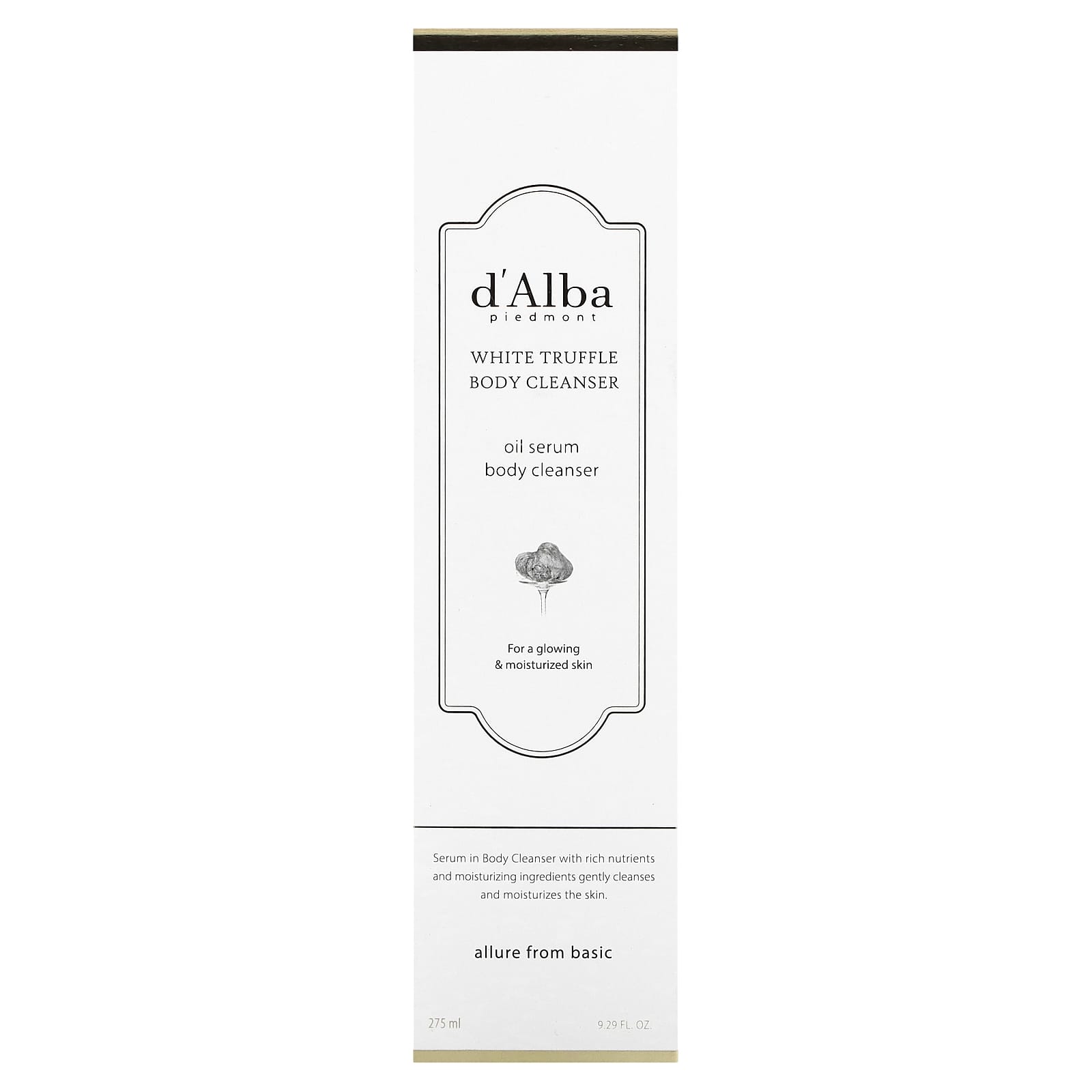 d'Alba White Truffle Body Cleanser for Glowing Skin, Vegan & Cruelty-Free - Image 2