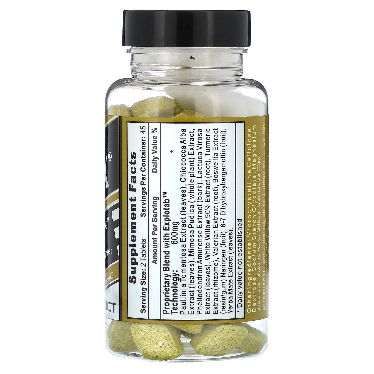 Pain Relief with Hi Tech Pharmaceuticals Pain-RX 600mg Tablets - Image 2