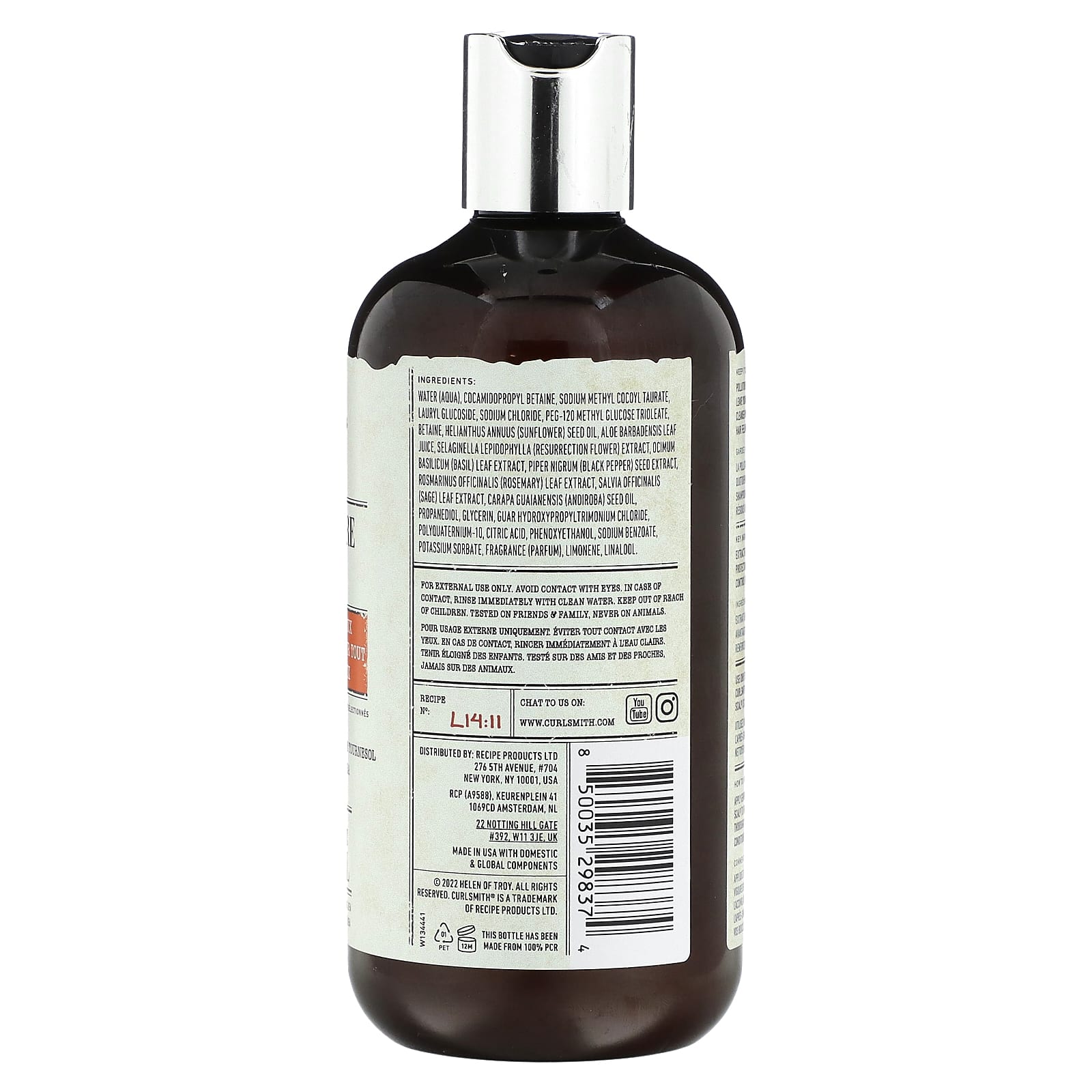 Curlsmith Essential Moisture Cleanser for All Hair Types, 12 fl oz - Image 2