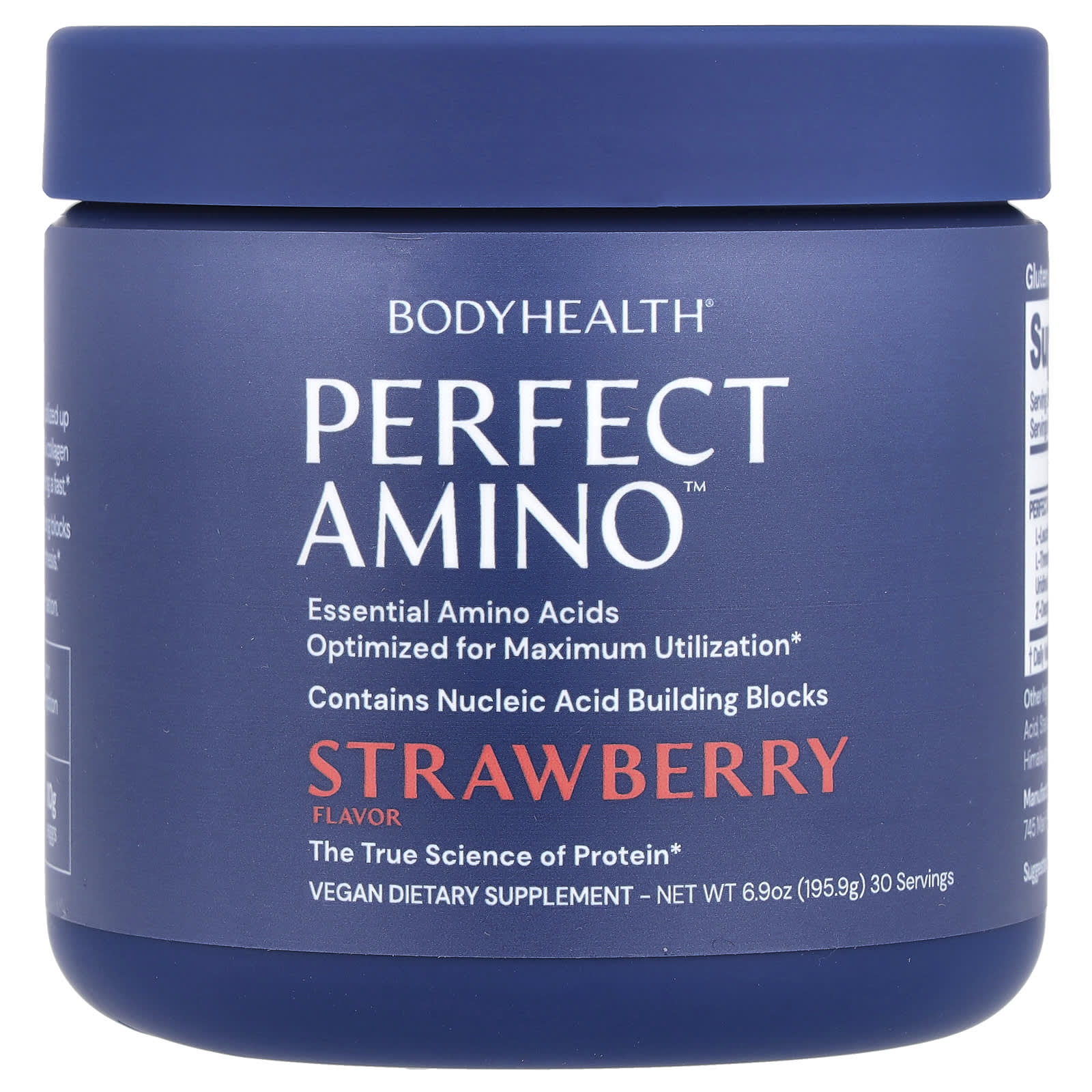 Perfect Amino Strawberry Dietary Supplement for Lean Muscle &amp; Recovery - Image 1