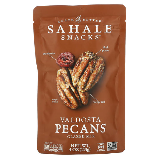 Sahale Snacks, Glazed Mix, Valdosta Pecans, 4 oz (113 g) - Image 1