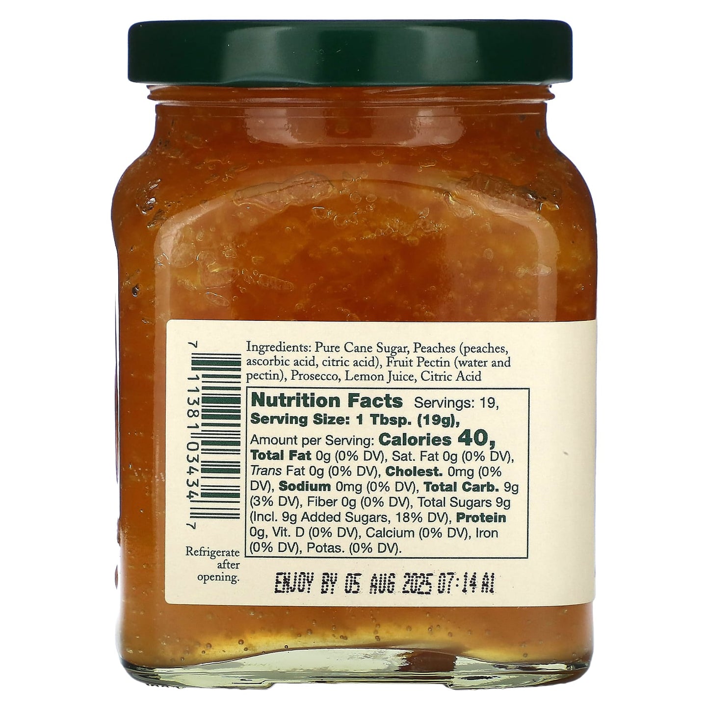 Stonewall Kitchen, Bellini Jam, 12.5 oz (354 g) - Image 2