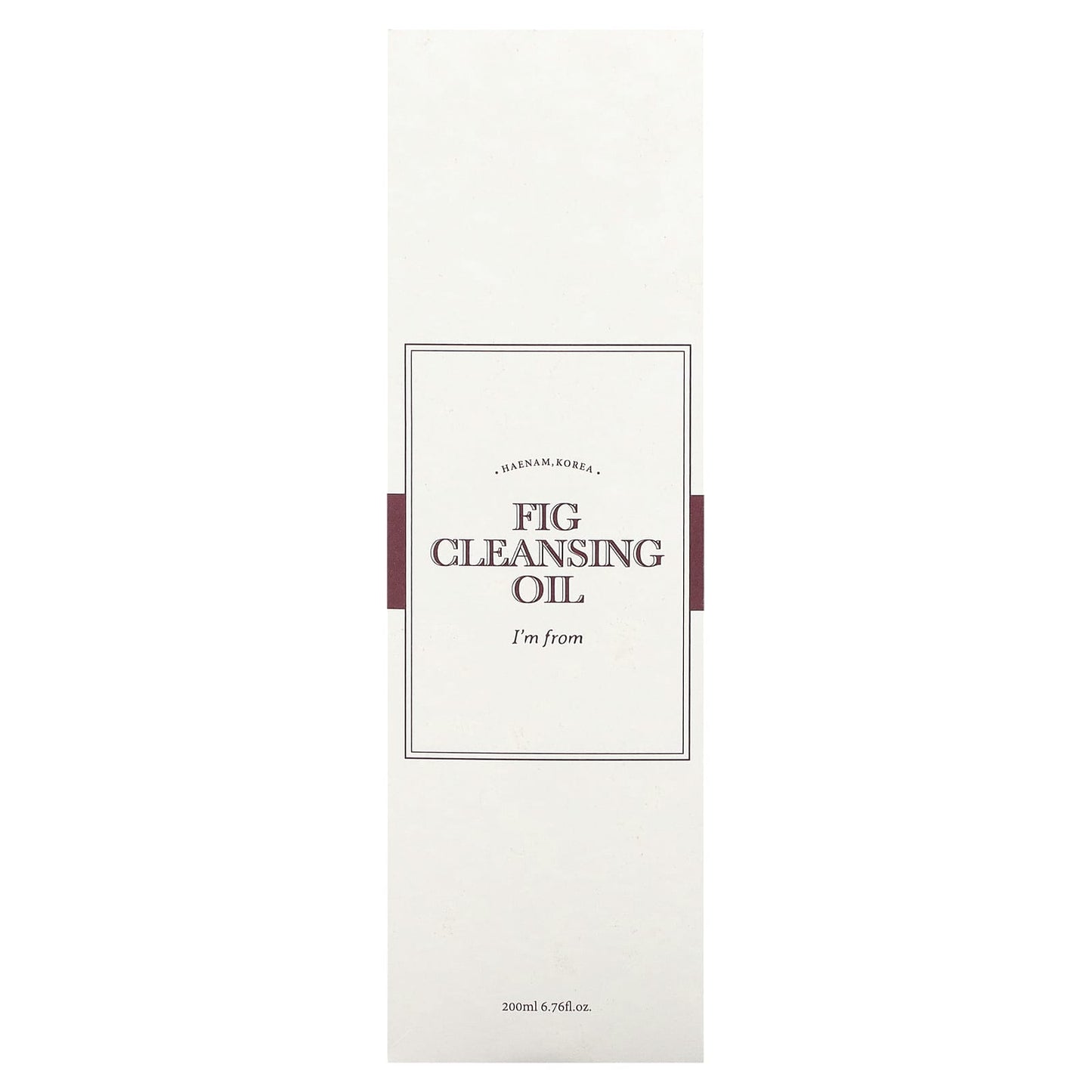I'm From Fig Cleansing Oil, 6.76 fl oz (200ml) for Makeup Removal - Image 2