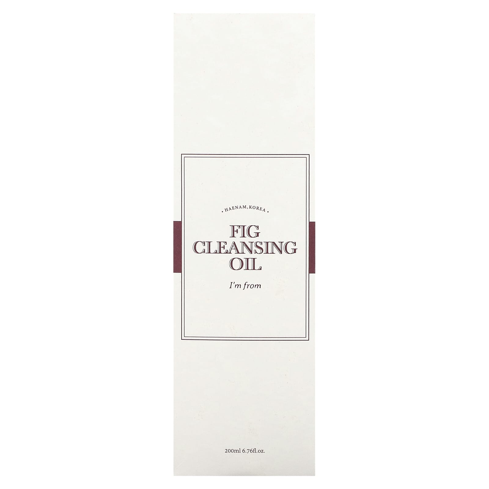 I'm From Fig Cleansing Oil, 6.76 fl oz (200ml) for Makeup Removal - Image 2
