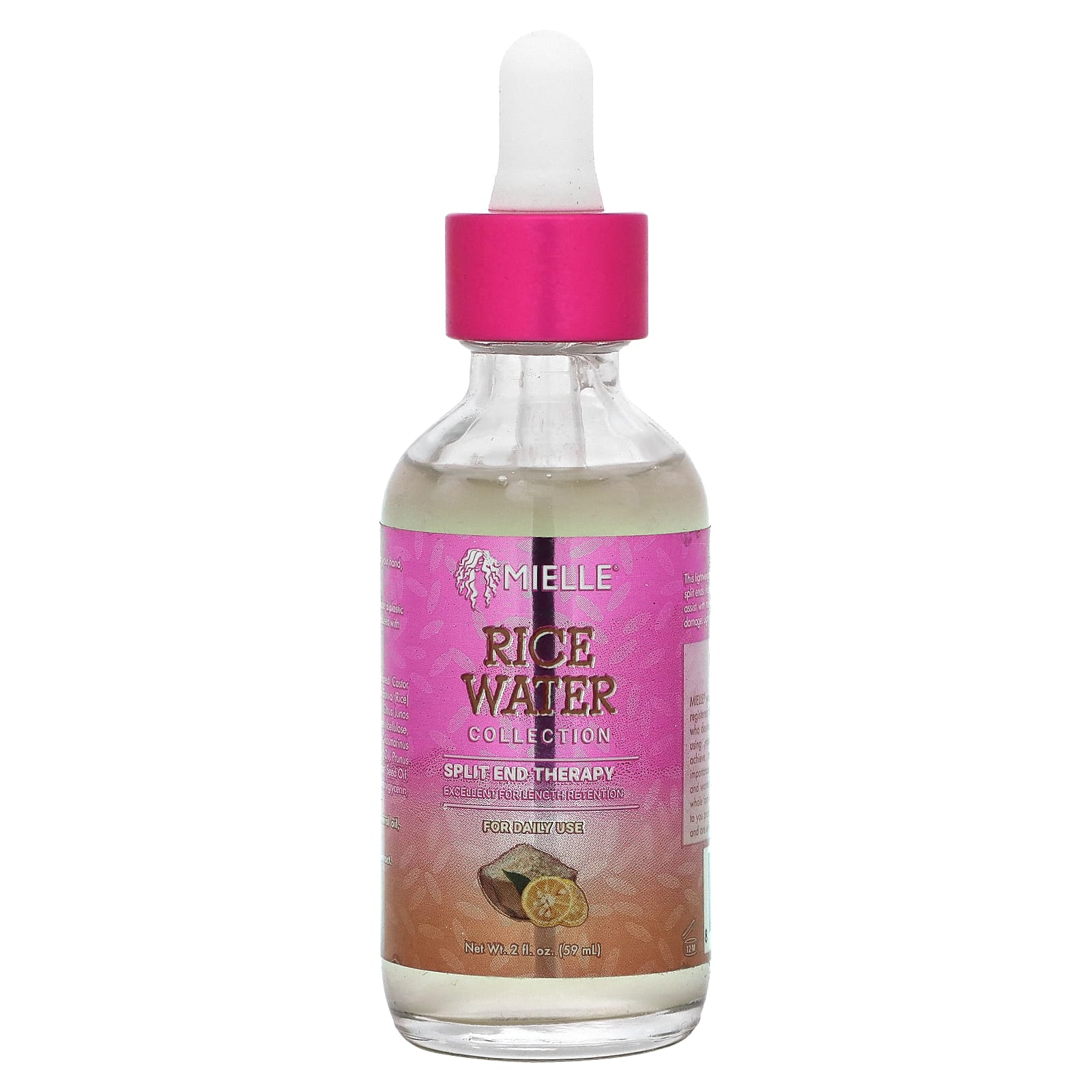 Mielle, Split End Therapy, Rice Water Collection, 2 fl oz (59 ml) - Image 1