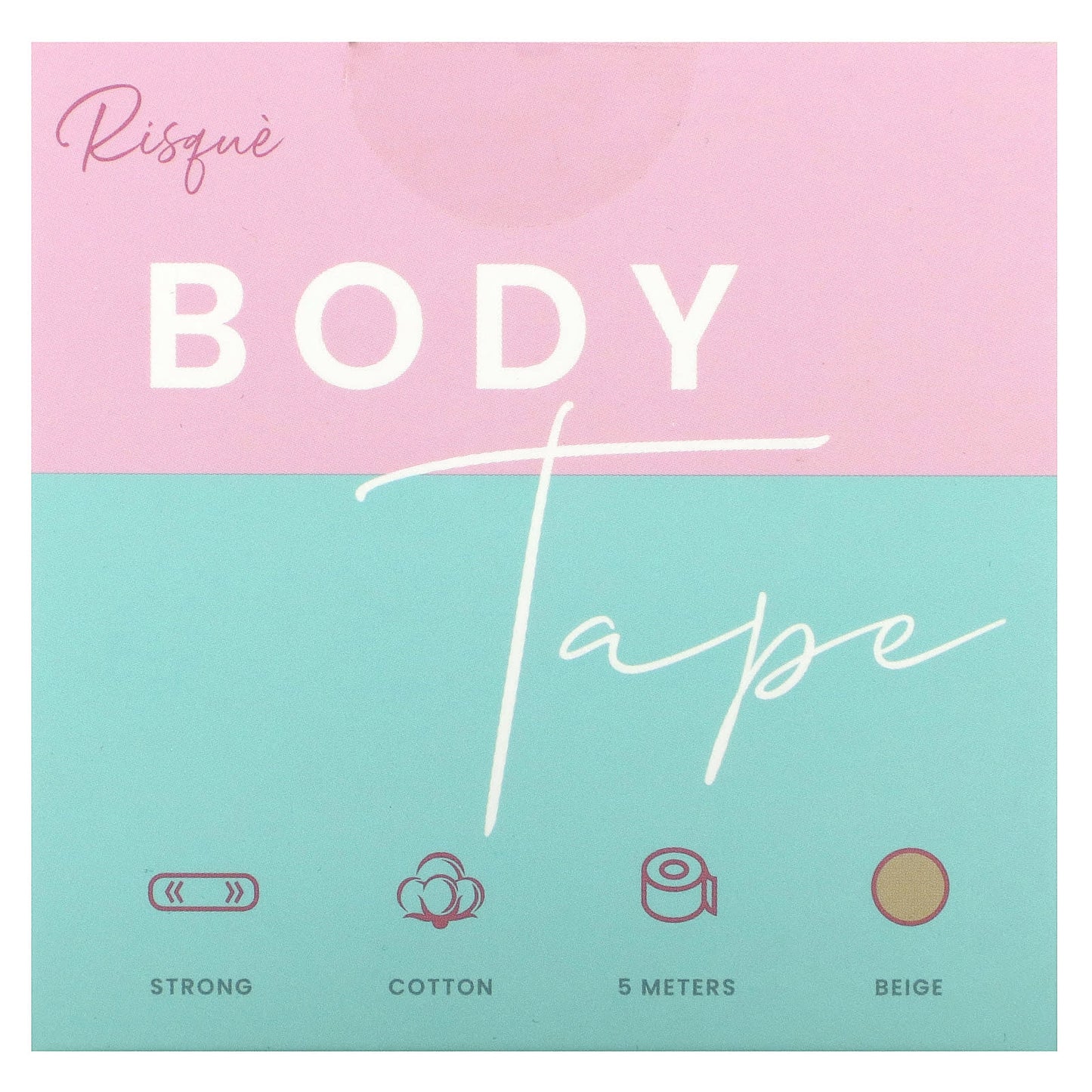 Risque, Body Tape, Beige, 1 Roll, 5 Meters - Image 1
