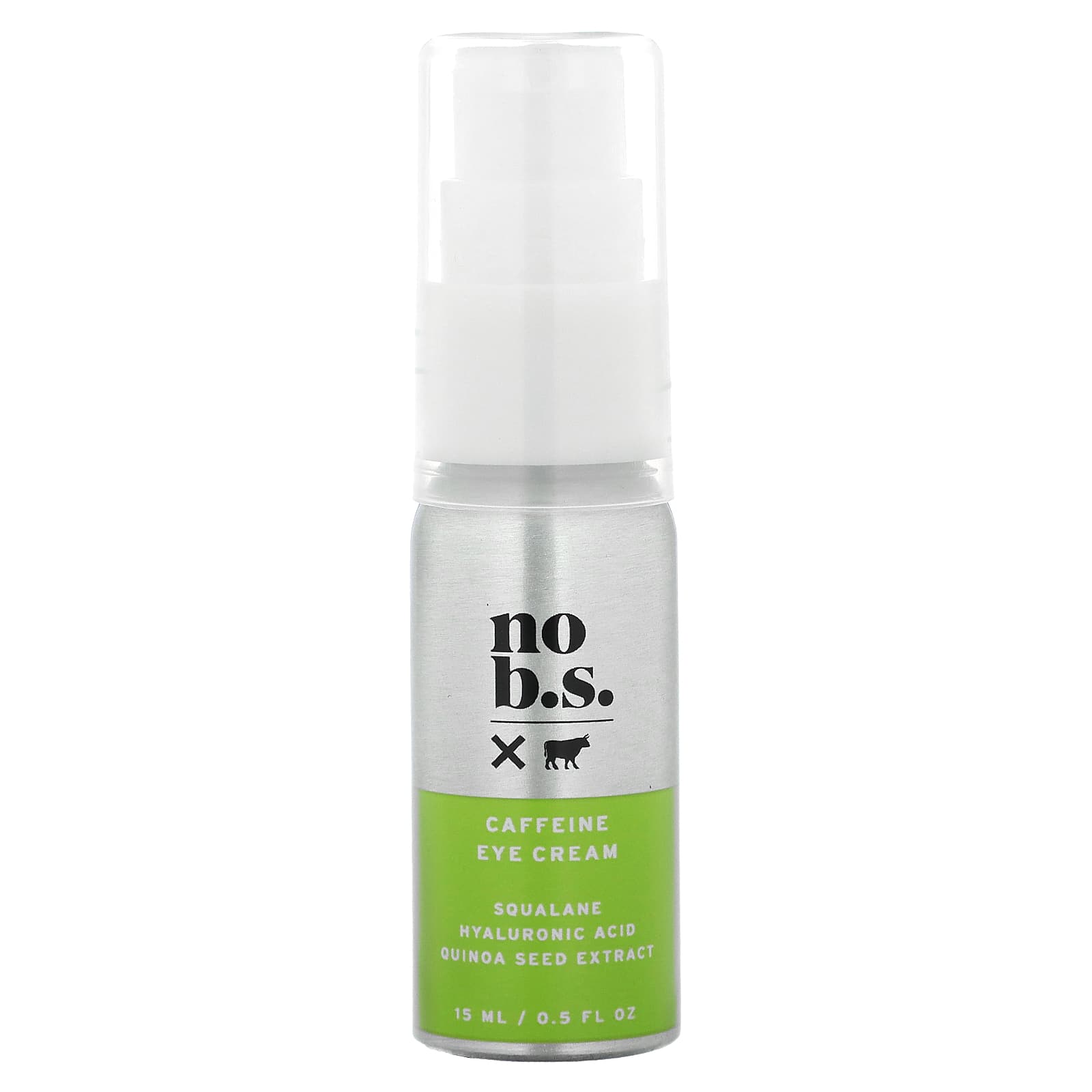No BS Skincare, Caffeine Eye Cream , 0.5 fl oz (15 ml) - Image 1