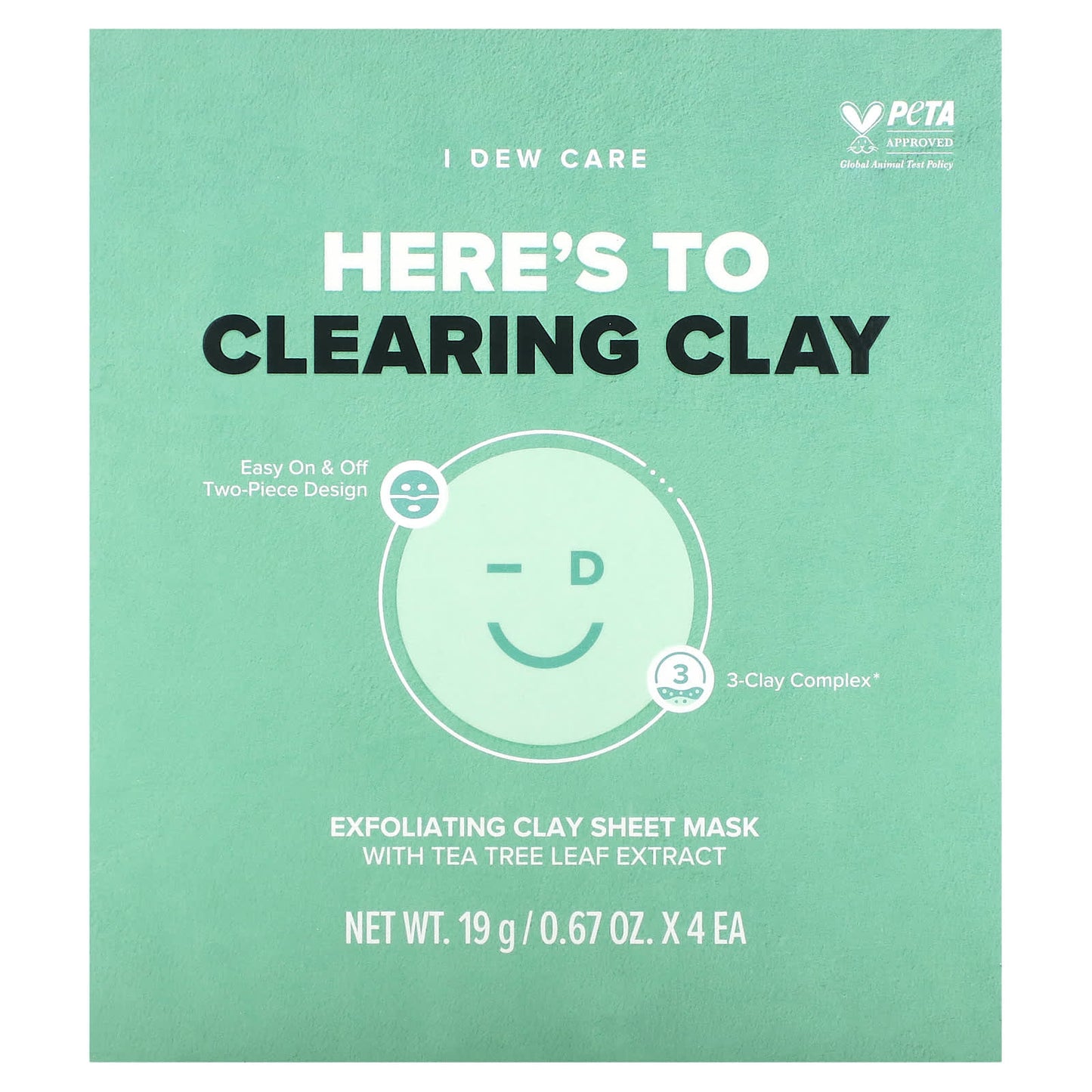 Clear Skin Guaranteed: I Dew Care 3-Clay Exfoliating Mask - Image 2