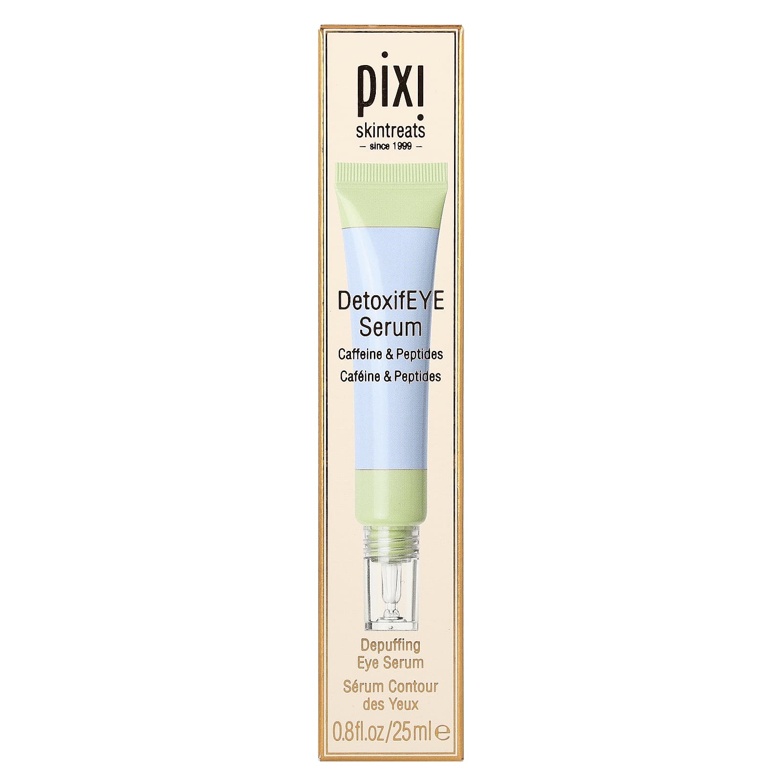 Pixi Beauty, Skintreats, DetoxifEYE, Depuffing Eye Serum, 0.8 fl oz (25 ml) - Image 2
