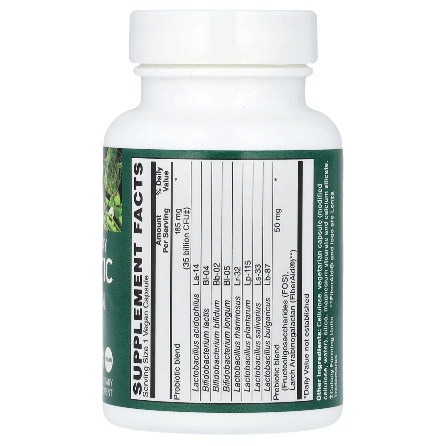 PlantFusion, One Per Day Probiotic, 35 Billion, 30 Vegan Capsules - Image 2