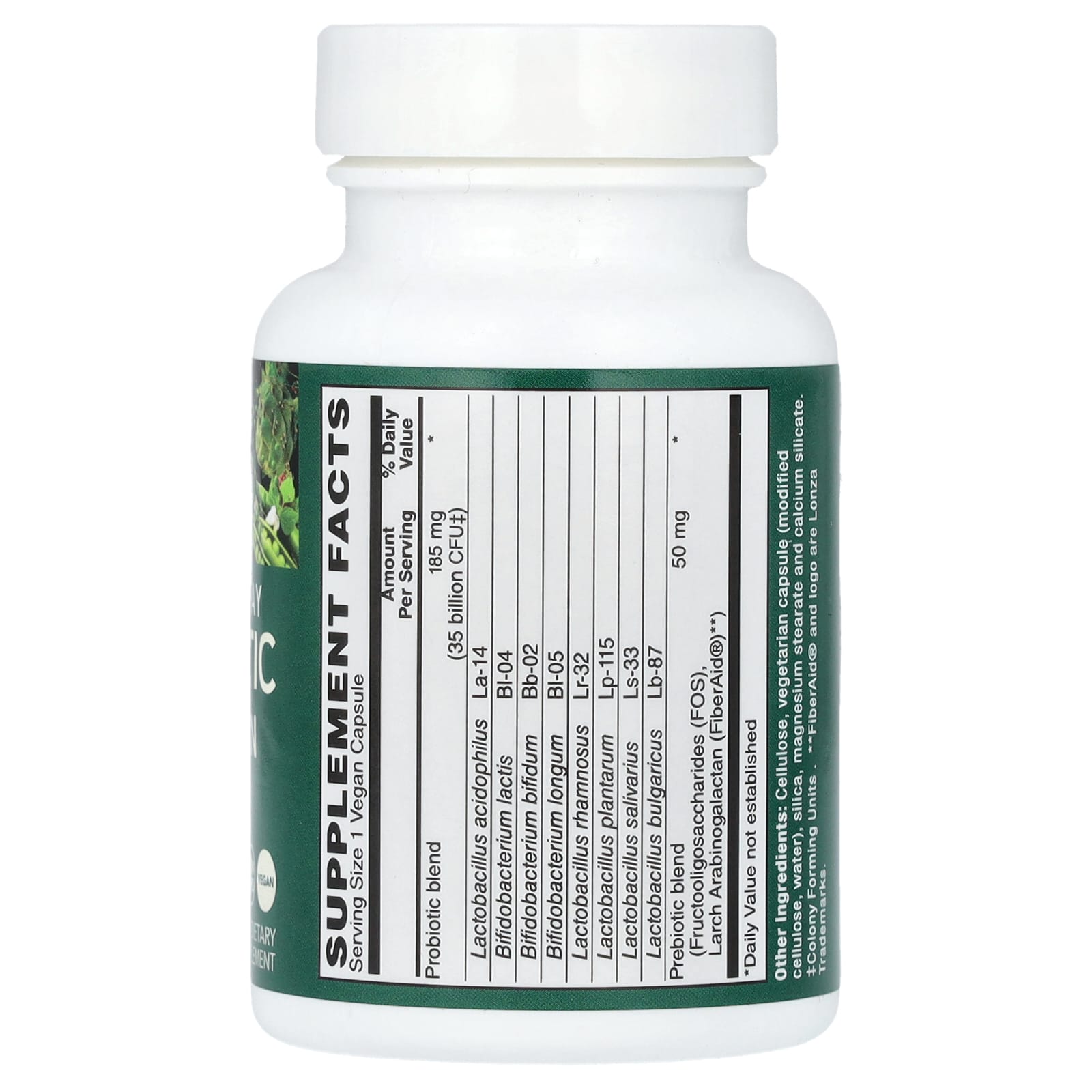 PlantFusion, One Per Day Probiotic, 35 Billion, 30 Vegan Capsules - Image 2