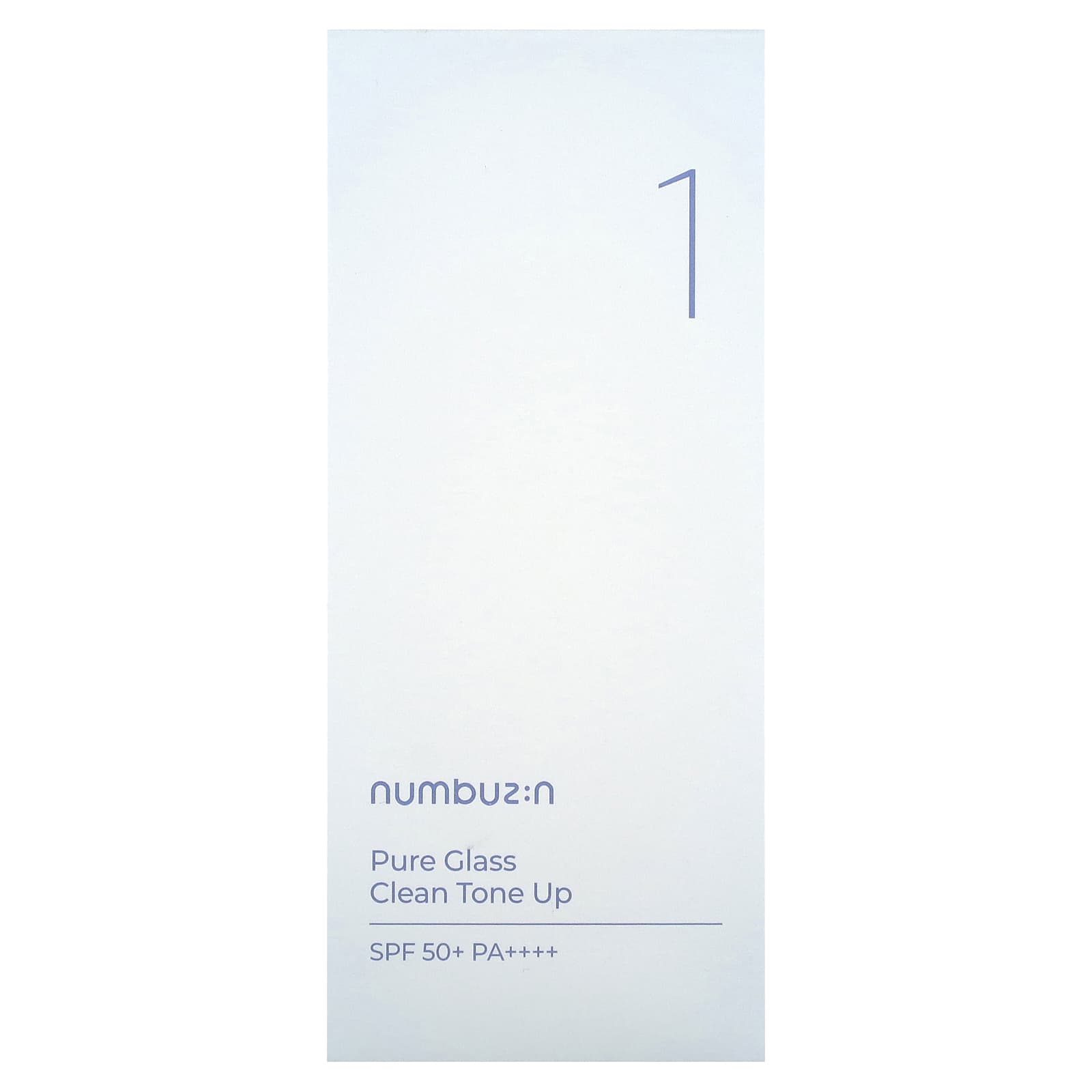 Numbuzin, No.1 Pure Glass Clean Tone Up, SPF 50+ PA++++, 1.69 fl oz (50 ml) - Image 2