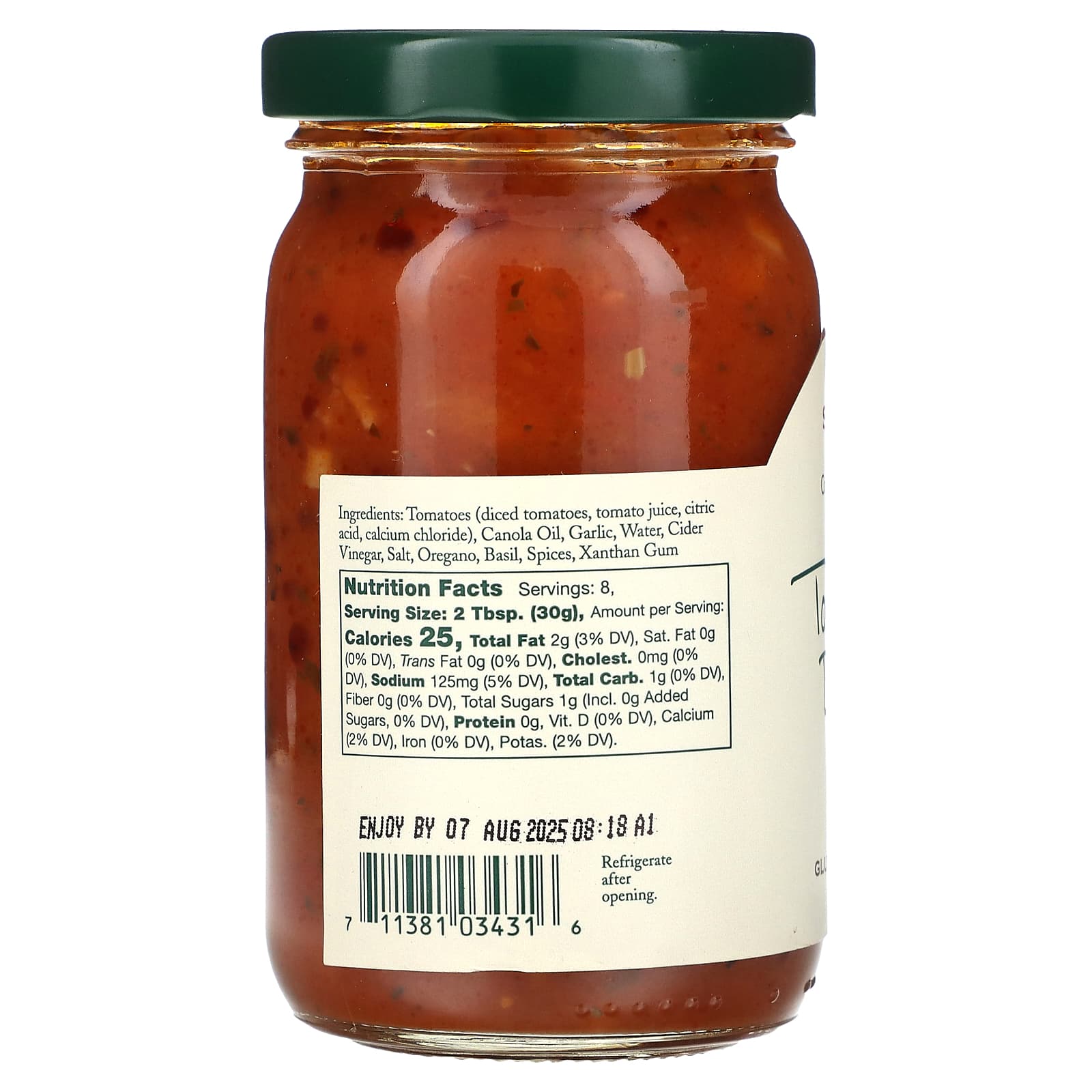 Stonewall Kitchen, Tomato Herb Bruschetta Spread, 8 oz (227 g)