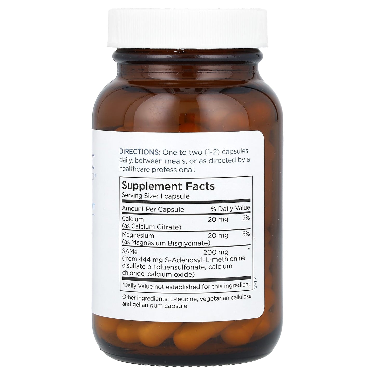 Metabolic Maintenance, SAMe, 200 mg, 60 Capsules - Image 2