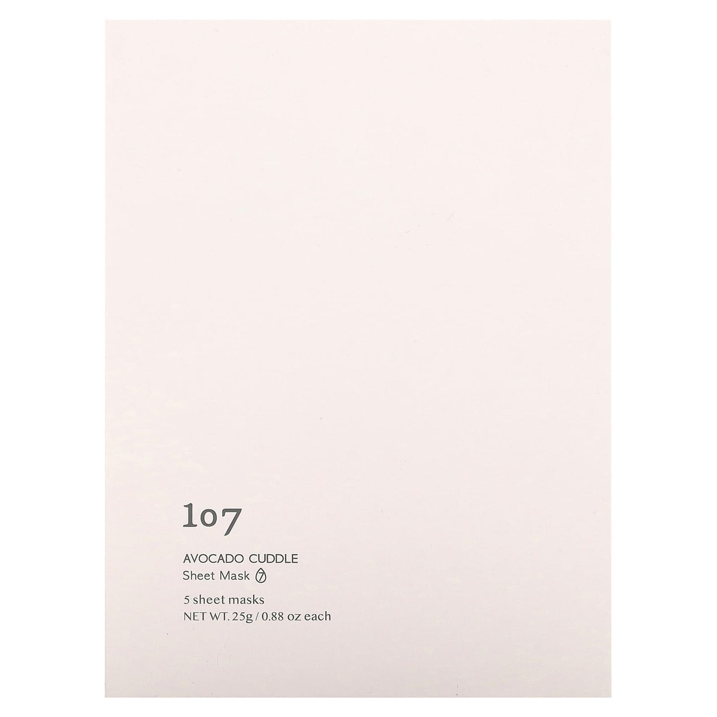 Revive Your Skin with 107 Beauty Avocado Cuddle Sheet Masks - Image 2