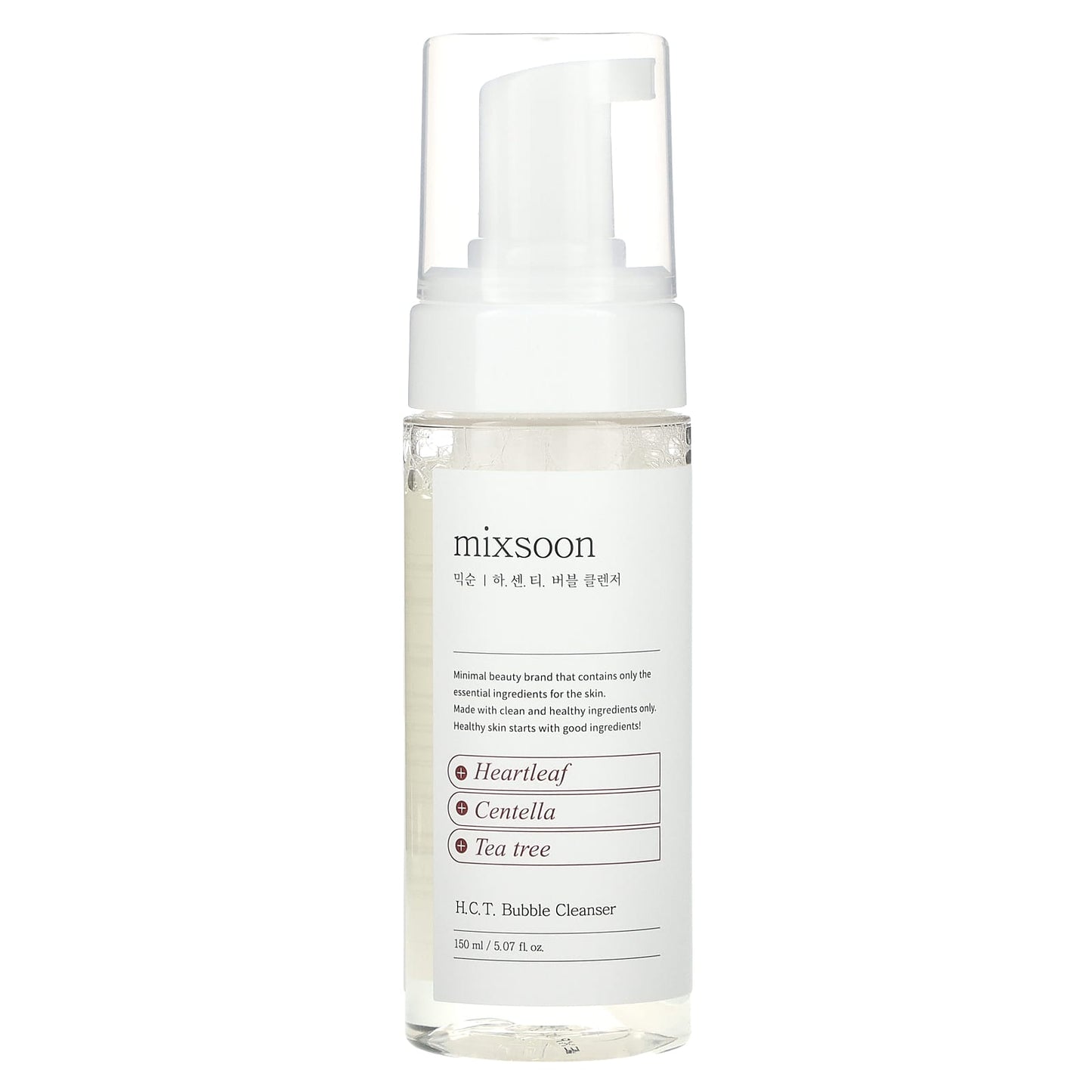 Mixsoon, H.C.T. Bubble Cleanser, 5.07 fl oz (150 ml) - Image 1