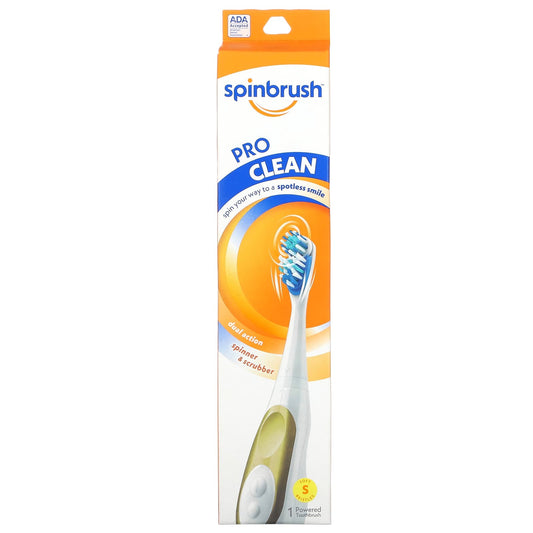 Spinbrush, Pro Clean, Powered Toothbrush, Soft Bristles, 1 Toothbrush - Image 1