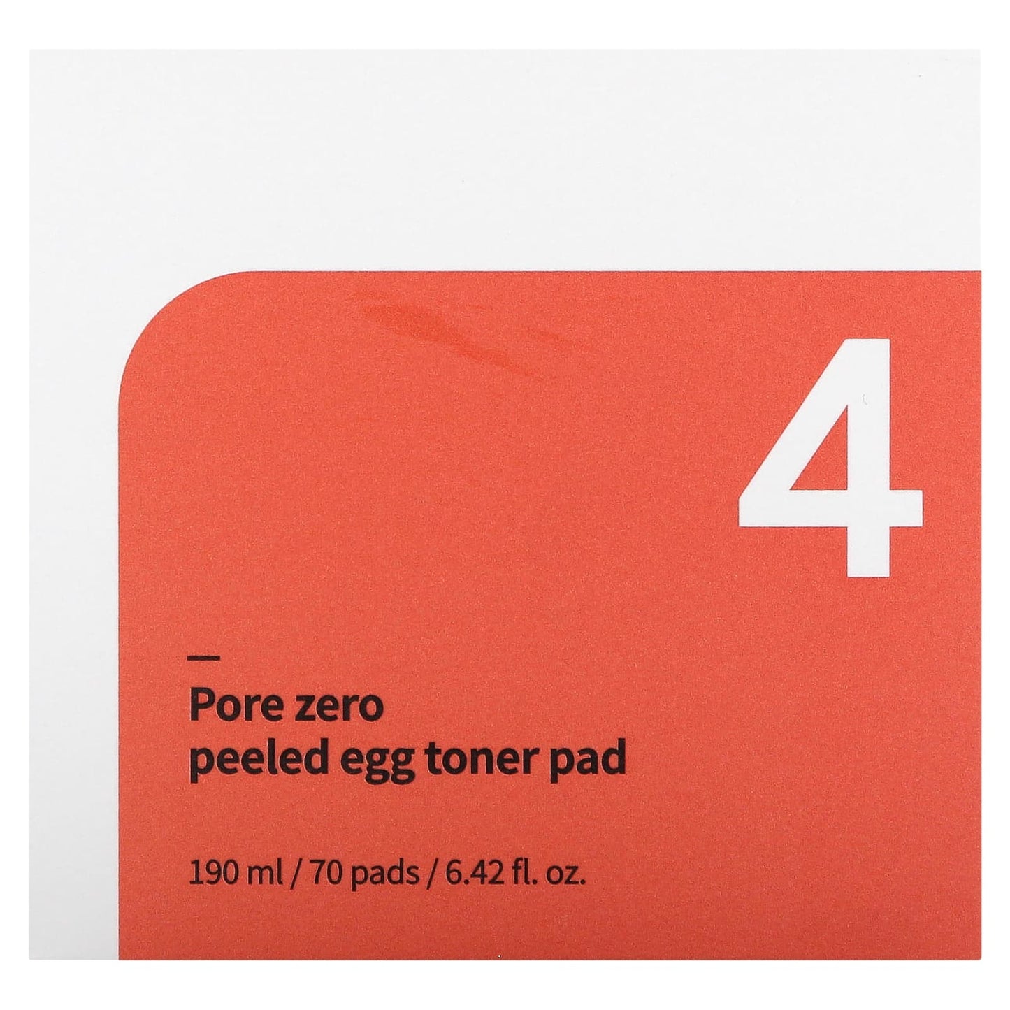 Numbuzin, No.4 Pore Zero Peeled Egg Toner Pad, 70 Pads, 6.42 fl oz (190 ml) - Image 2