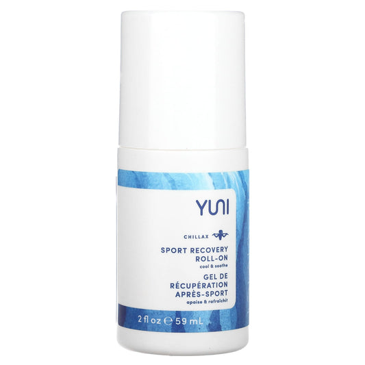 Yuni Beauty, Chillax, Sport Recovery Roll-On, 2 fl oz (59 ml) - Image 1