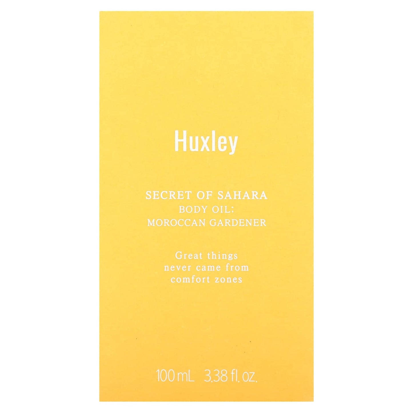 Huxley Sahara Body Oil, 100ml, Softening & Hydrating Moroccan Body Oil - Image 2