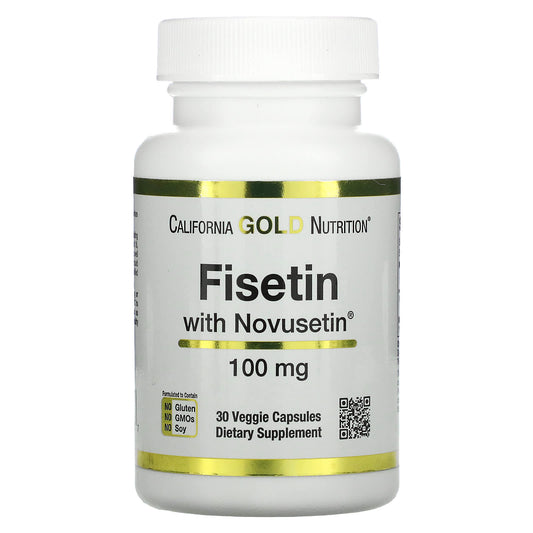 Support Brain Health with California Gold Nutrition Fisetin - Image 1